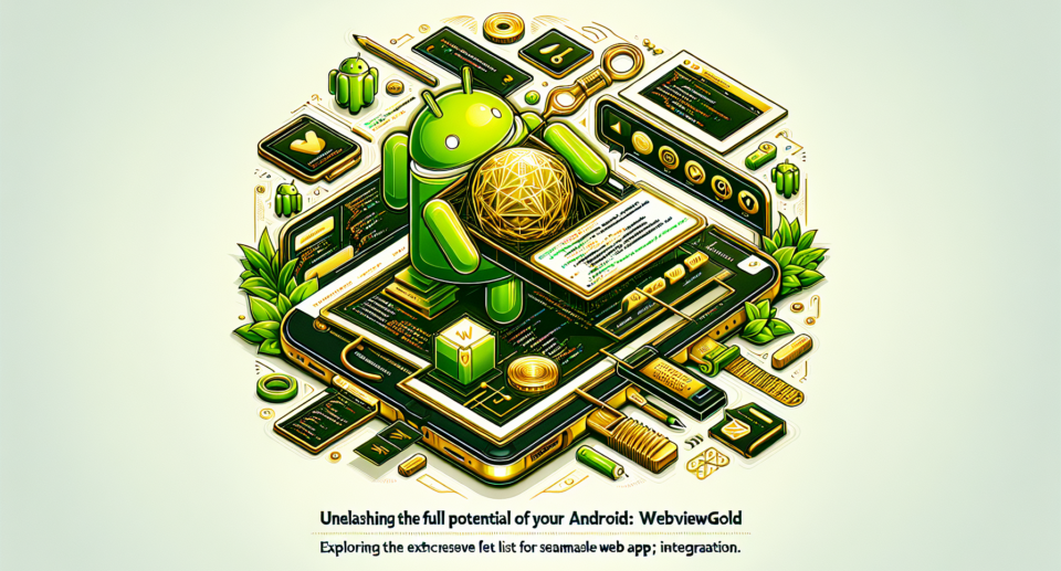 Unleashing the Full Potential of Your Android App with WebViewGold: Exploring the Extensive Feature List for Seamless Web App Integration