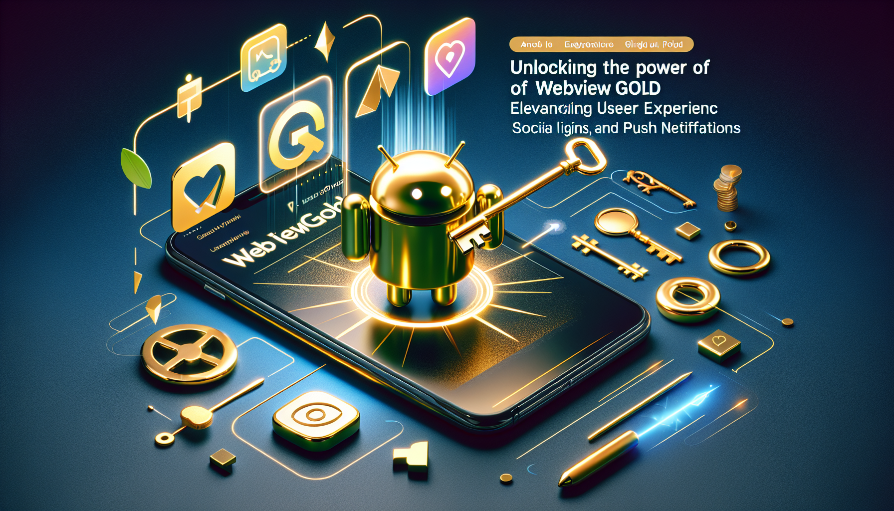 Unlocking the Power of WebViewGold: Elevating User Experience for Android Apps with Dynamic UI, Social Logins, and Push Notifications