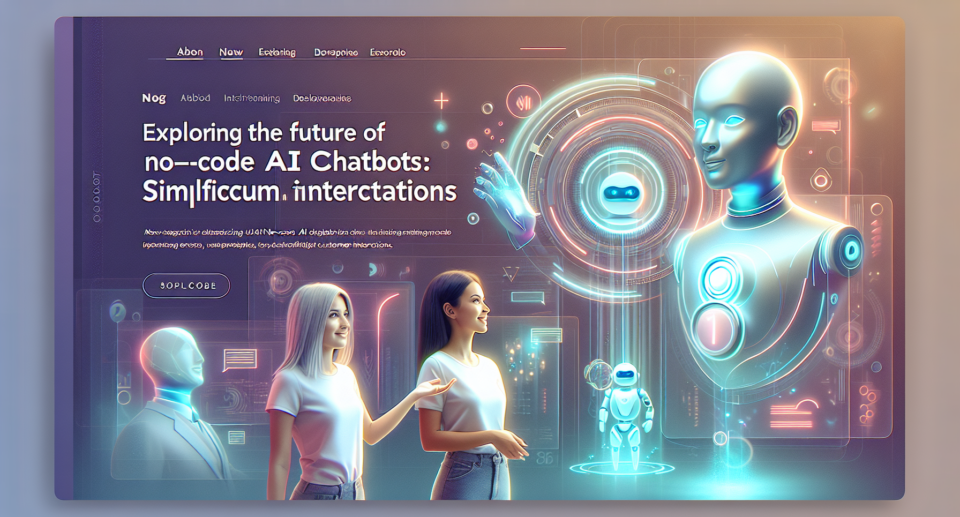 Exploring the Future of No-Code AI Chatbots: Simplifying Customer Interactions