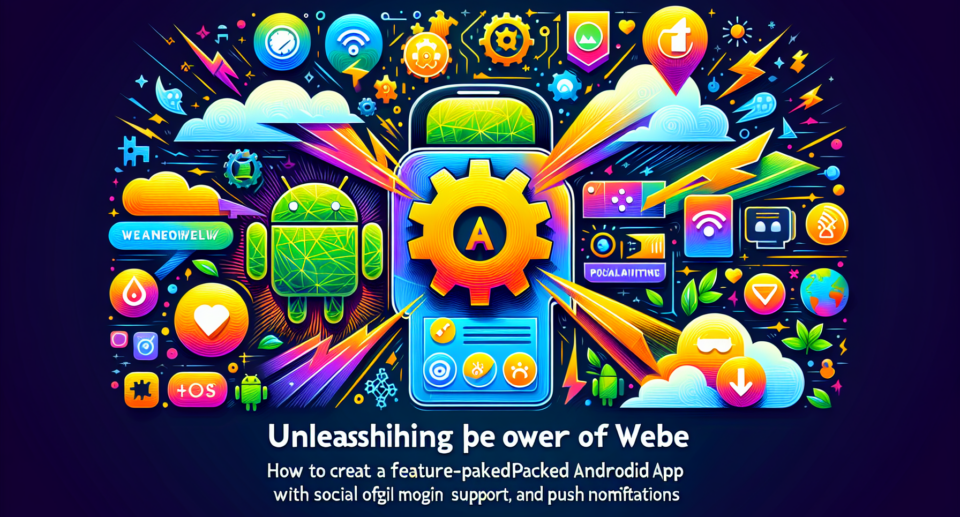 Unleashing the Power of WebViewGold: How to Create a Feature-Packed Android App with Seamless Offline Mode, Social Login Support, and Push Notifications