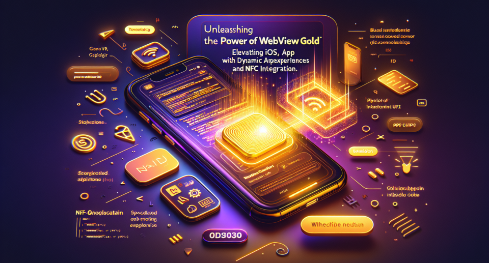 Unleashing the Power of WebViewGold: Elevating iOS App Experiences with Dynamic UI and NFC Integration