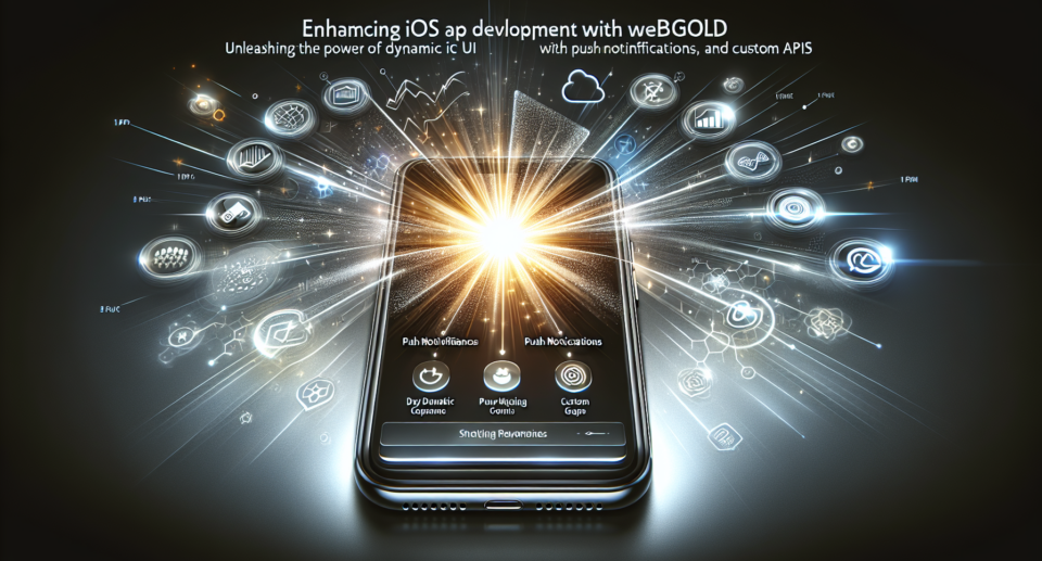 Enhancing iOS App Development with WebViewGold: Unleashing the Power of Dynamic UI, Push Notifications, and Custom APIs