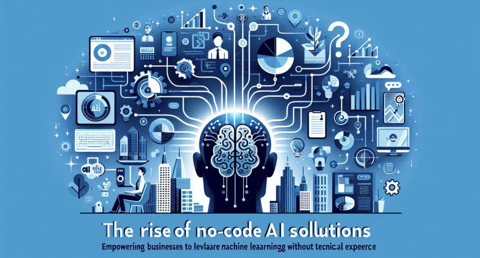 The Rise of No-Code AI Solutions: Empowering Businesses to Leverage Machine Learning Without Technical Expertise