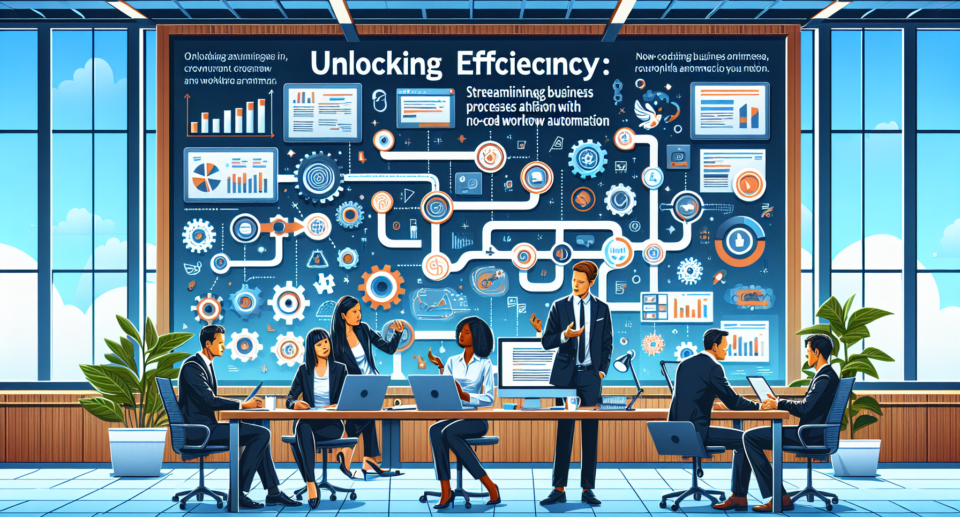 Unlocking Efficiency: Streamlining Business Processes with No-Code Workflow Automation