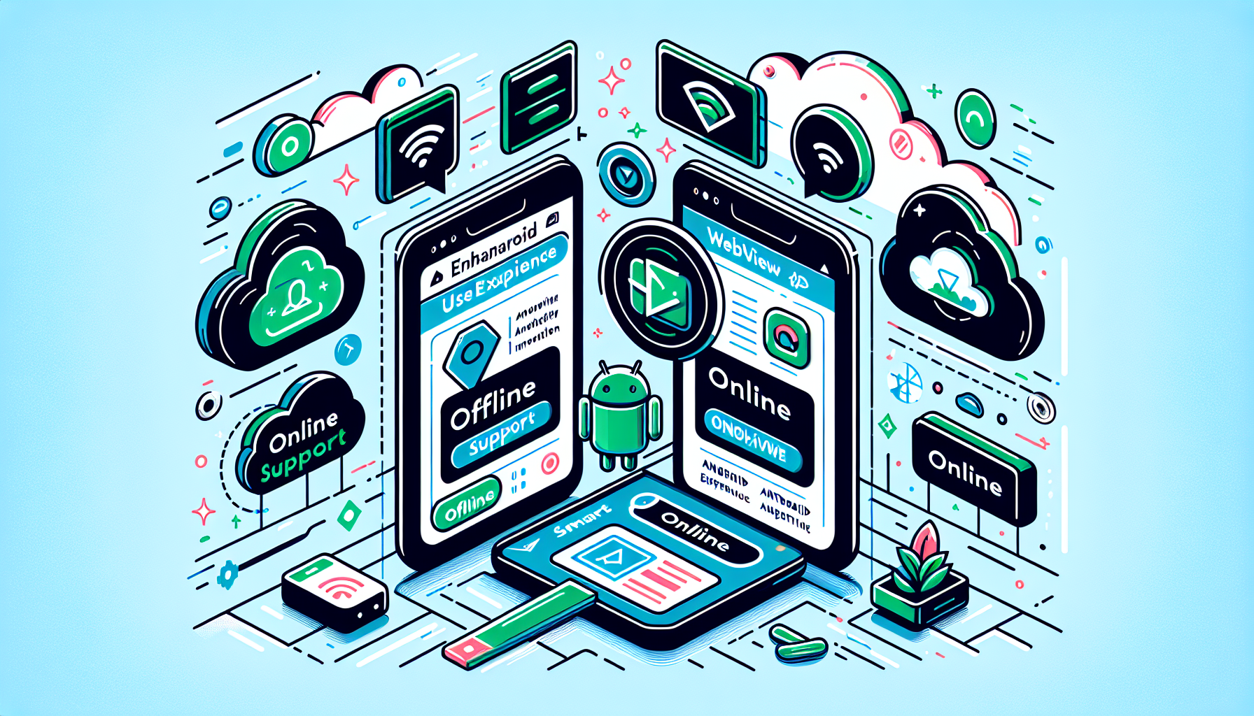 Enhancing Android User Experience with Smart Offline Support and Online Integration in WebView Apps