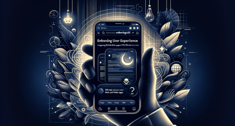 Enhancing User Experience: Integrating iOS Dark Mode Support Exclusively with WebViewGold for Your iOS Web App Conversion