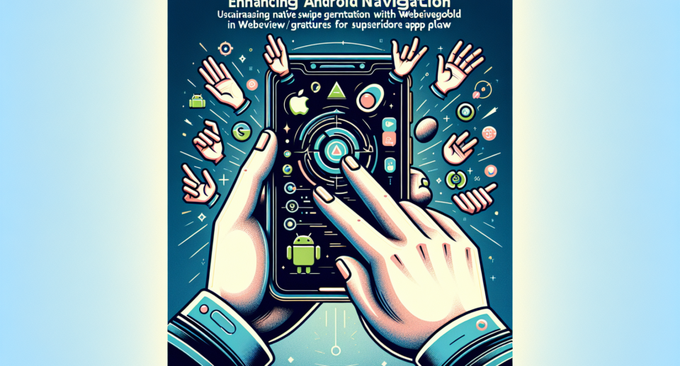 Enhancing Android Navigation: Utilizing Native Swipe Gestures in WebViewGold for Superior App Flow