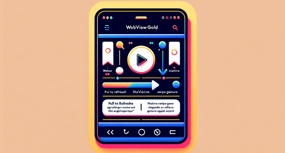 Enhancing Android App Interactivity with WebViewGold’s Pull To Refresh and Native Swipe Gestures