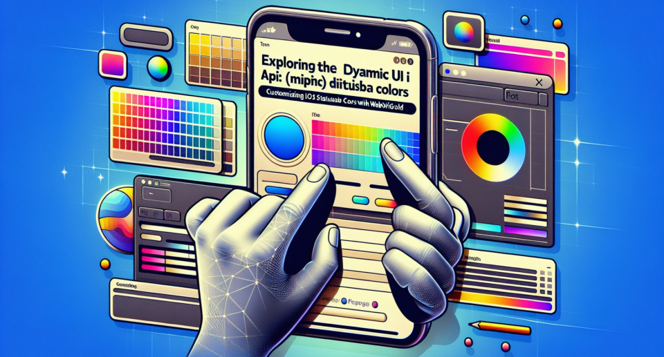 Exploring the Dynamic UI API: Customizing iOS StatusBar Colors with WebViewGold
