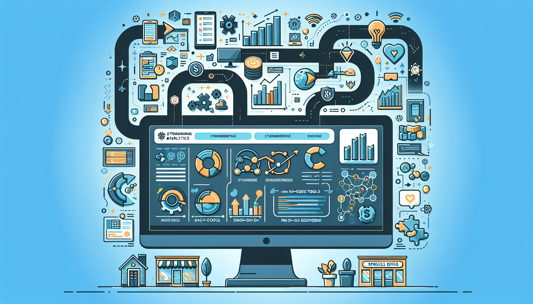 Streamlining Data Analytics with No-Code Tools for Small Businesses