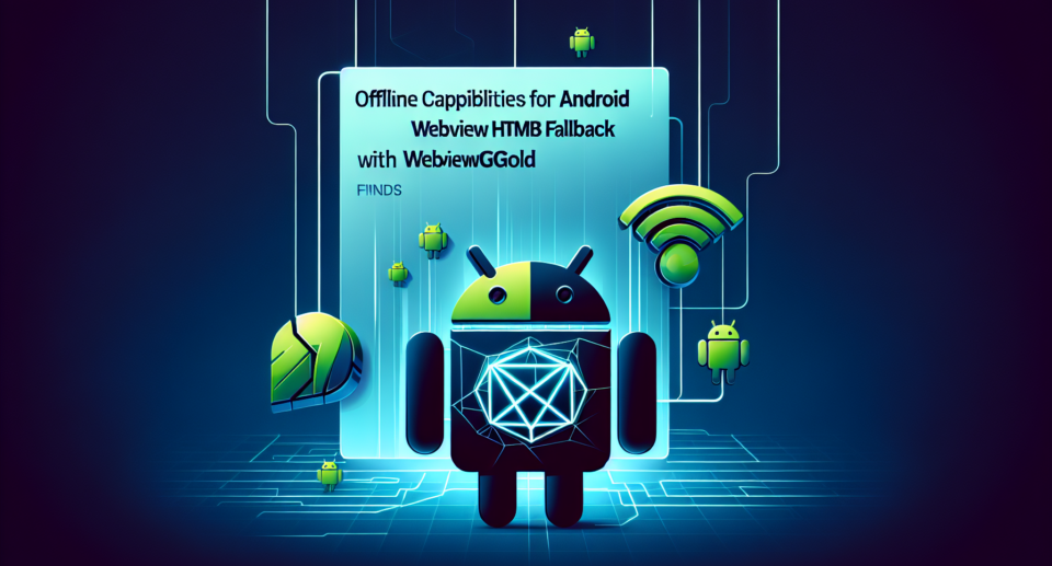 Offline Capabilities for Android WebView Apps Using Local HTML Fallback with WebViewGold