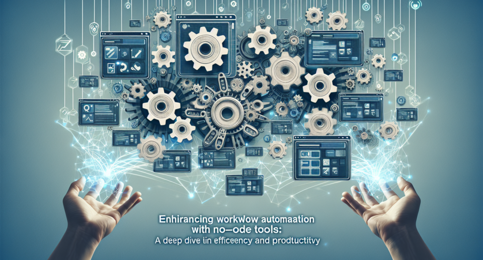 Enhancing Workflow Automation with No-Code Tools: A Deep Dive into Efficiency and Productivity