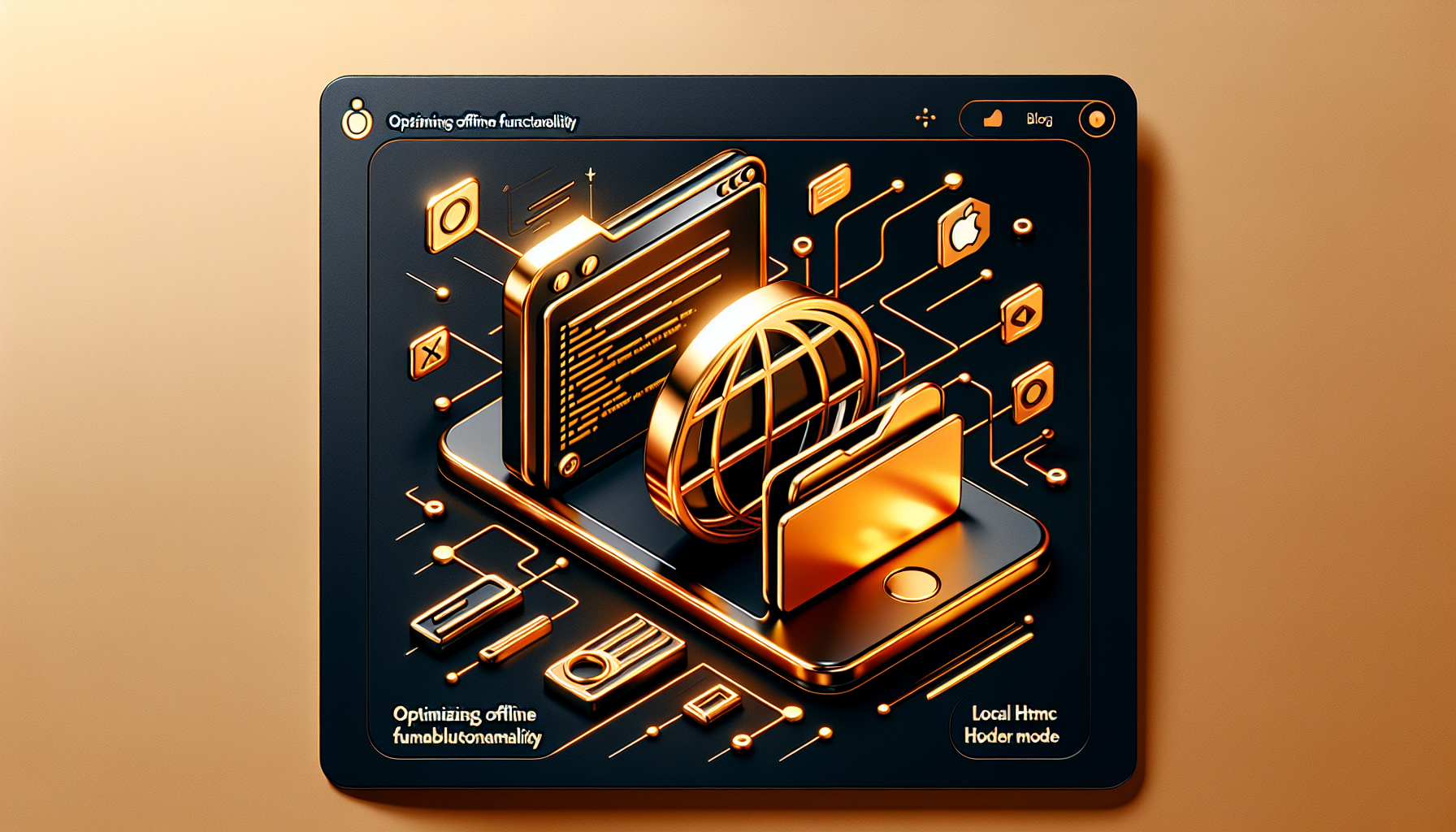 Optimizing Offline Functionality with WebViewGold’s Local HTML Folder Mode for iOS Apps