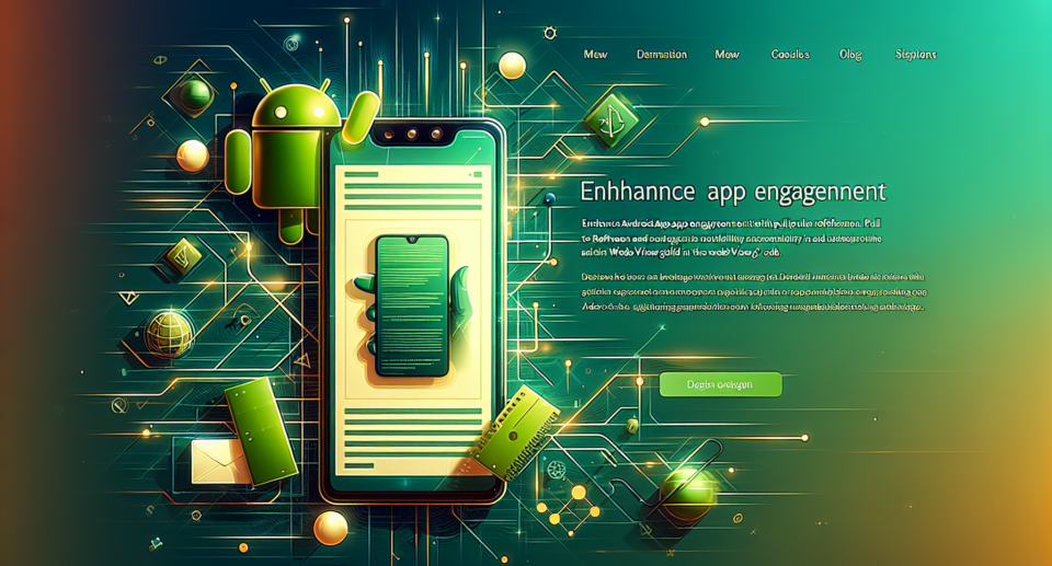 Enhance Android App Engagement with Pull To Refresh Functionality in WebViewGold