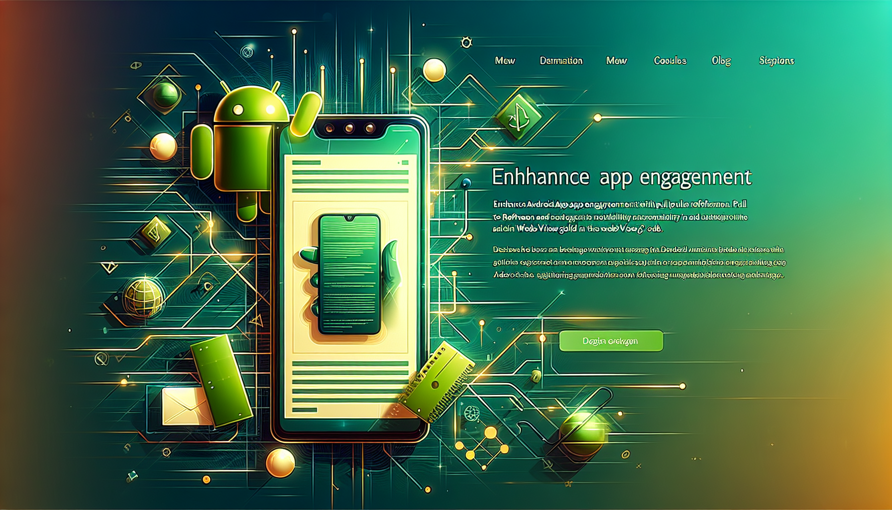 Enhance Android App Engagement with Pull To Refresh Functionality in WebViewGold