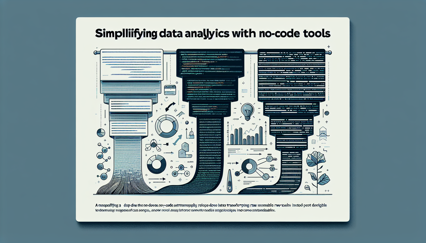 Simplifying Data Analytics with No-Code Tools: A Deep Dive into Transforming Raw Data