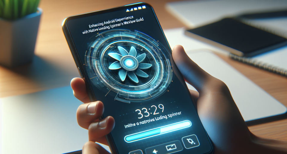Enhancing Android User Experience with Native Loading Spinner in WebViewGold