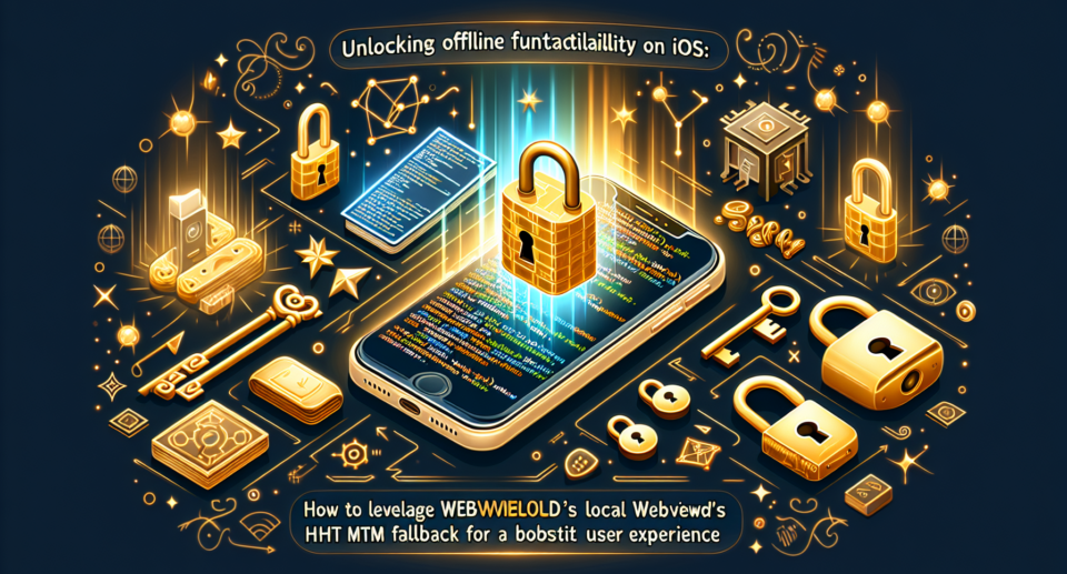 Unlocking Offline Functionality on iOS: How to Leverage WebViewGold’s Local HTML Fallback for a Robust User Experience