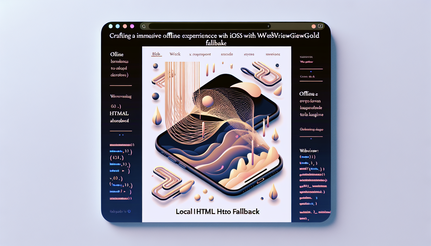 Crafting an Immersive Offline Experience on iOS with WebViewGold’s Local HTML Fallback
