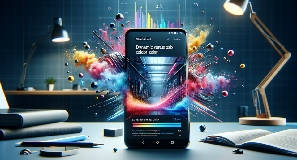 Enhancing User Experience on Android with WebViewGold’s Dynamic Status Bar Color API