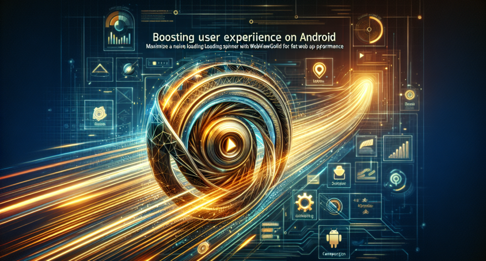 Boosting User Experience on Android: Maximizing the Native Loading Spinner with WebViewGold for Fast Web App Performance