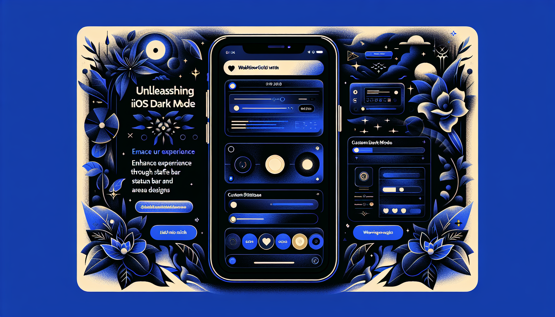 Unleashing iOS Dark Mode with WebViewGold: Enhance User Experience through Custom Status Bar and Safe Area Designs