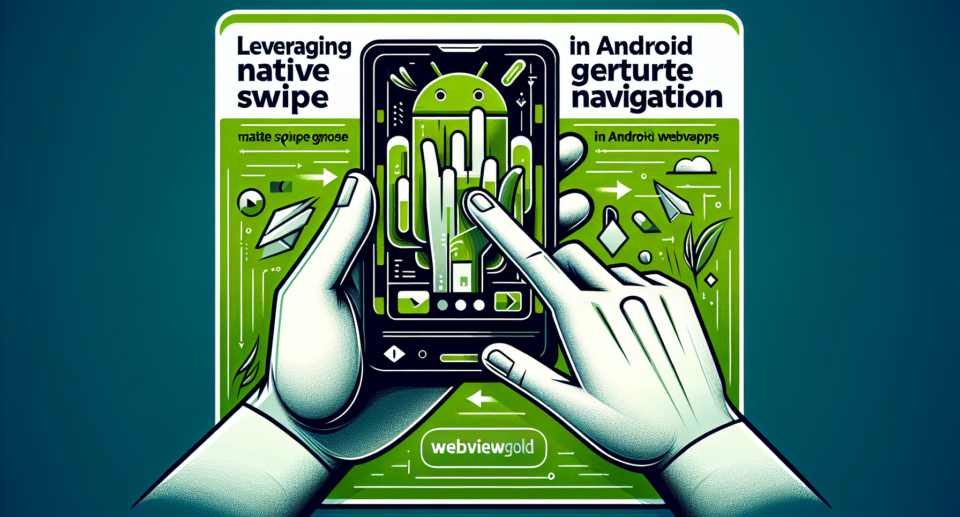 Leveraging Native Swipe Gesture Navigation in Android WebView Apps with WebViewGold