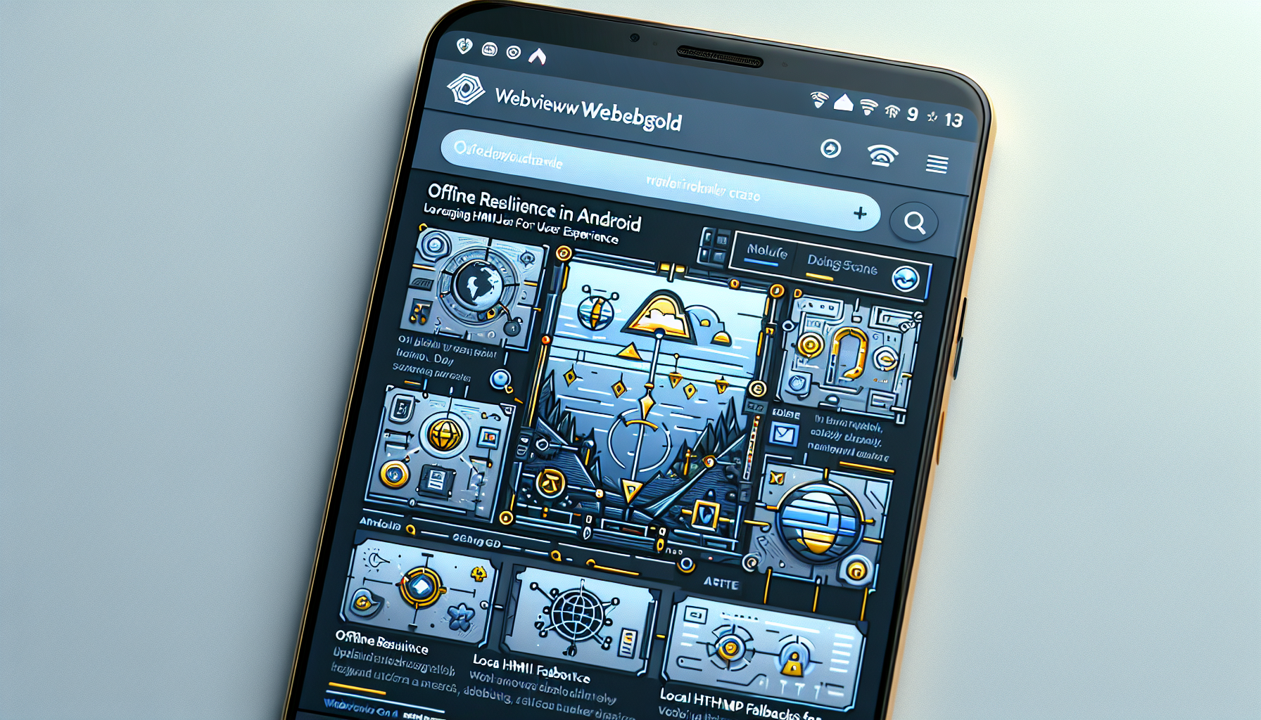 Offline Resilience in Android with WebViewGold: Leveraging Local HTML Fallbacks for Consistent User Experience