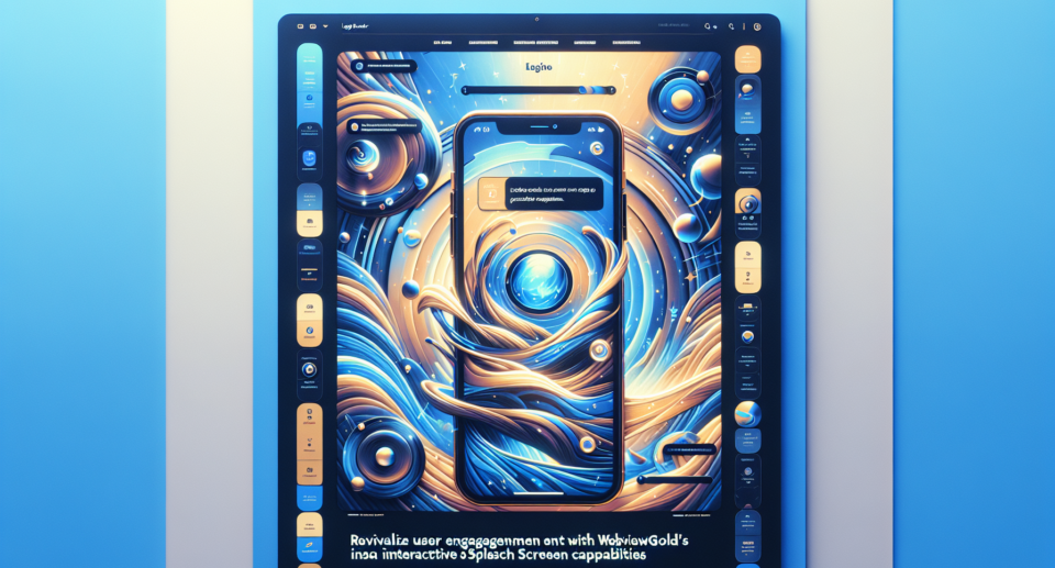 Revitalize User Engagement in iOS Apps with WebViewGold’s Interactive Splash Screen Capabilities