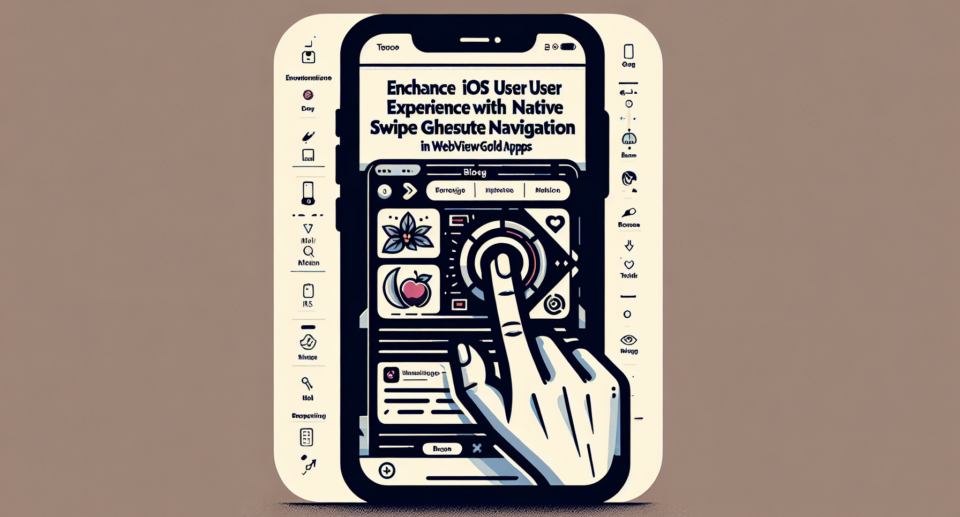 Enhance iOS User Experience with Native Swipe Gesture Navigation in WebViewGold Apps