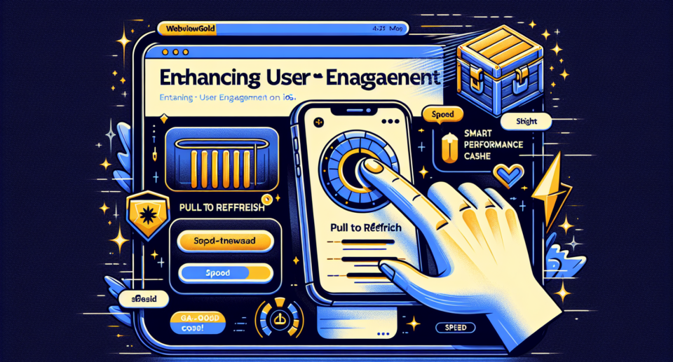 Enhancing User Engagement on iOS: Leveraging WebViewGold’s Pull To Refresh and Smart Performance Cache Features for Seamless App Performance