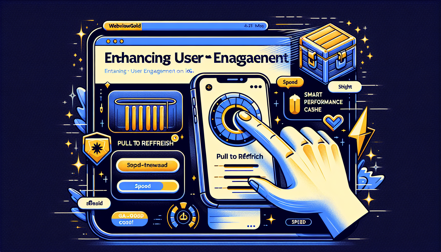 Enhancing User Engagement on iOS: Leveraging WebViewGold’s Pull To Refresh and Smart Performance Cache Features for Seamless App Performance