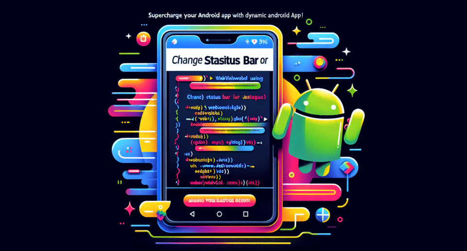 Supercharge Your Android App with WebViewGold’s Dynamic UI API: Changing Status Bar Colors Using JavaScript