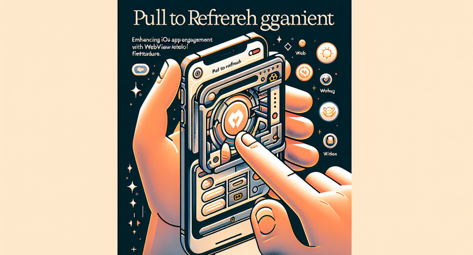 Enhancing iOS App Engagement with WebViewGold’s Pull To Refresh Feature