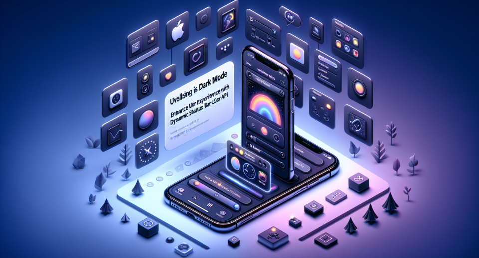 Utilizing iOS Dark Mode: Enhance User Experience with WebViewGold’s Dynamic Status Bar Color API