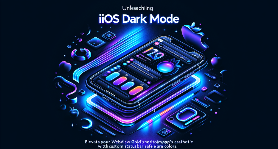 Unleashing iOS Dark Mode: Elevate Your WebViewGold App’s Aesthetic with Custom Status Bar and Safe Area Colors