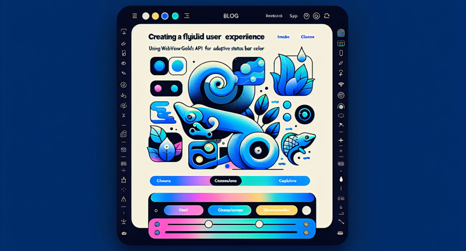 Creating a Fluid User Experience on iOS: Using WebViewGold’s Dynamic UI API for Adaptive Status Bar Color