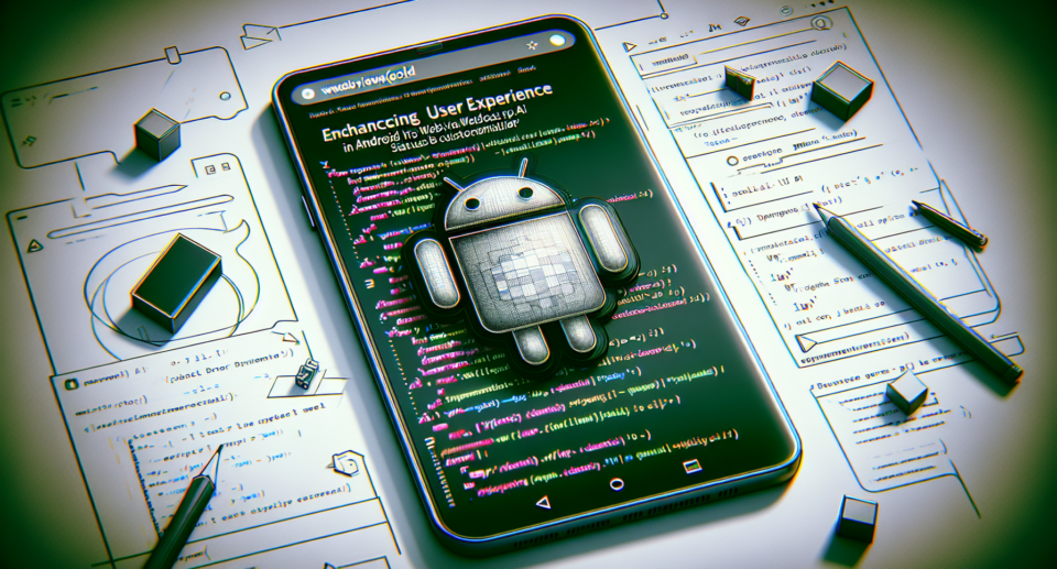 Enhancing User Experience in Android: Leveraging WebViewGold’s Dynamic UI API for Real-Time Status Bar Customization