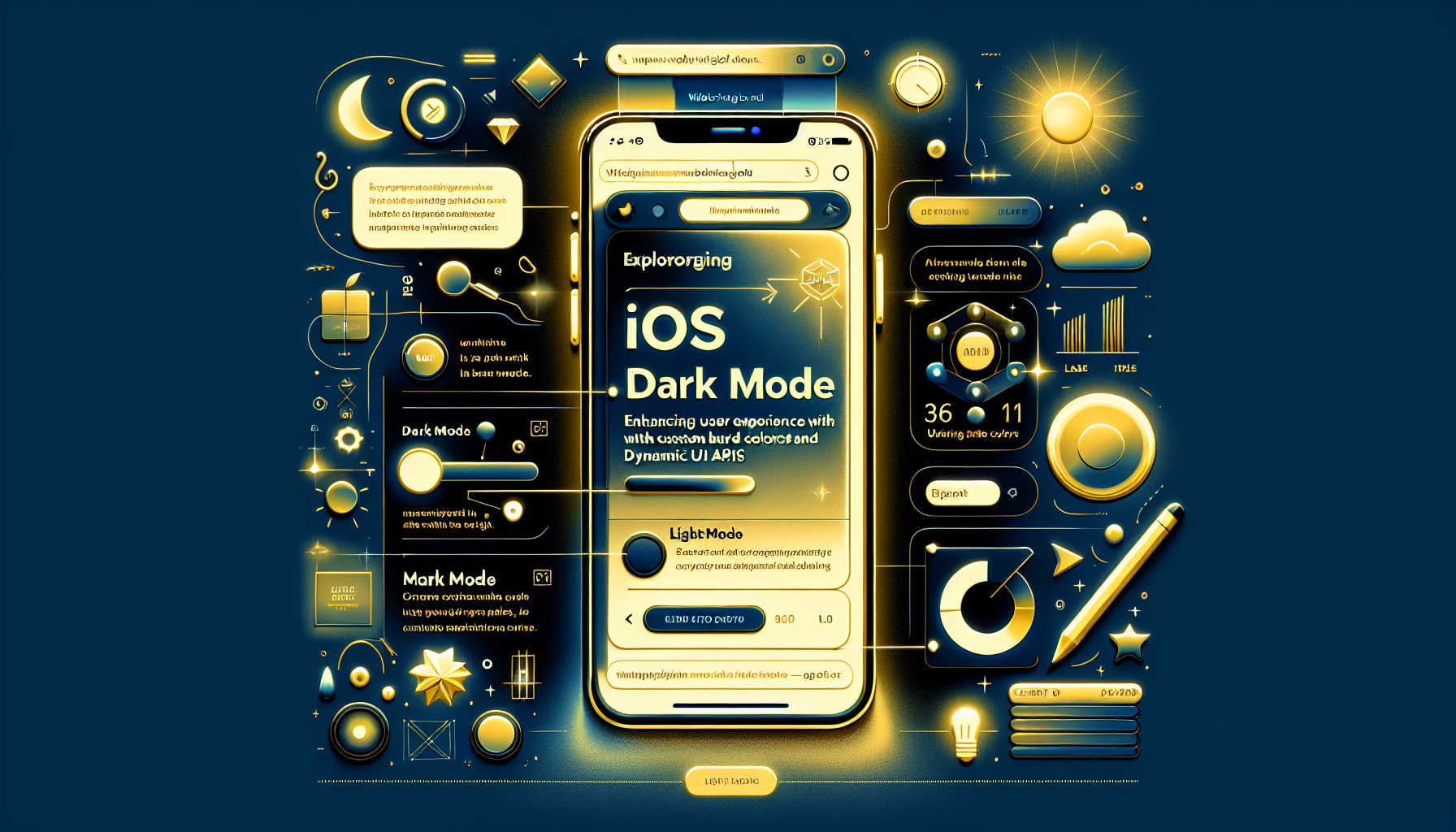 Exploring iOS Dark Mode in WebViewGold: Enhancing User Experience with Custom Status Bar Colors and Dynamic UI APIs