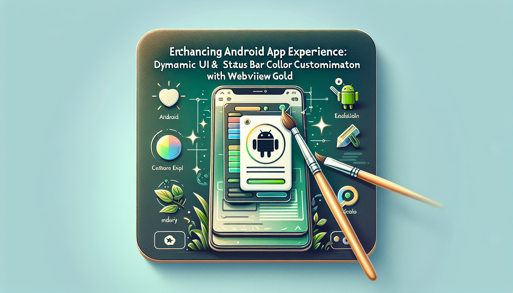 Enhancing Android App Experience: Dynamic UI & Status Bar Color Customization with WebViewGold