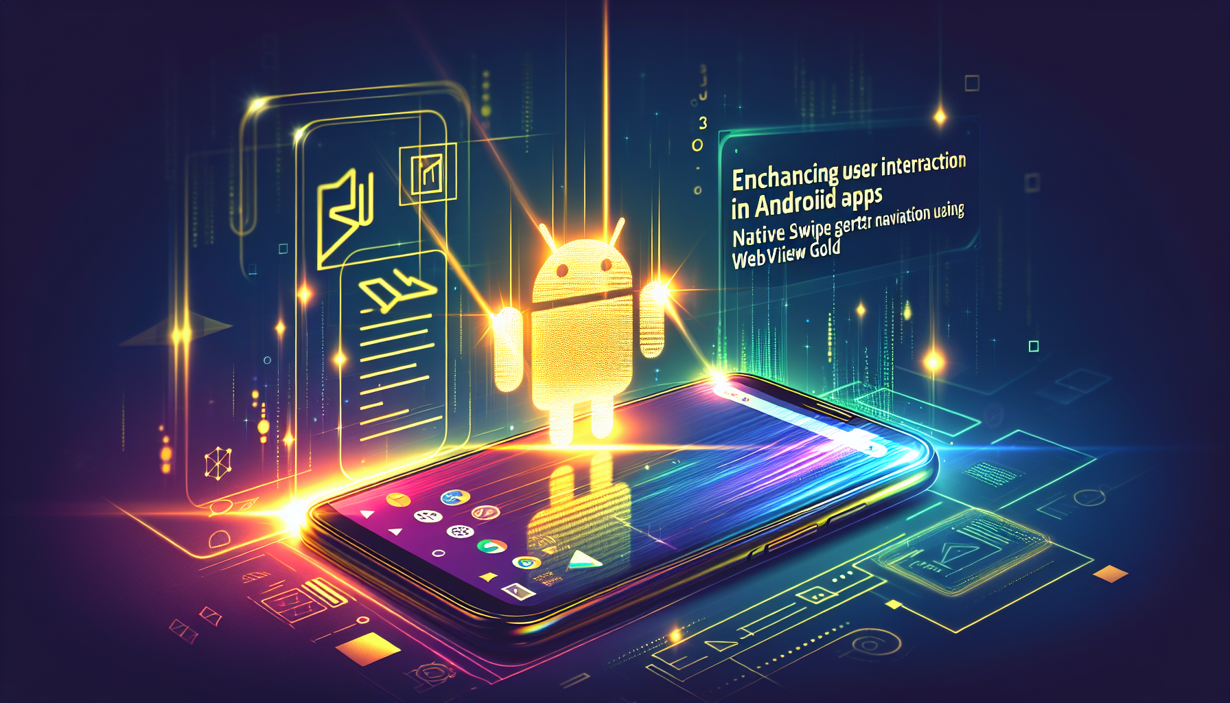 Enhancing User Interaction in Android Apps with Native Swipe Gesture Navigation Using WebViewGold