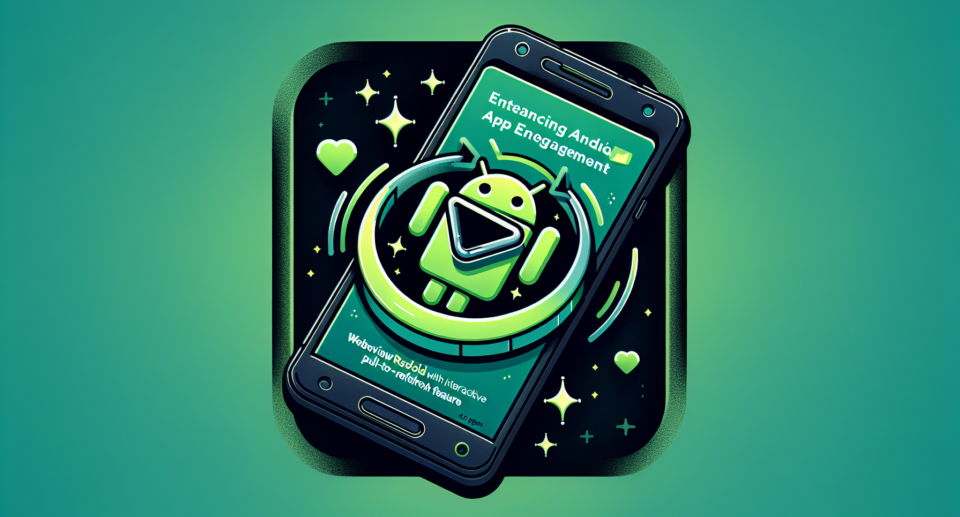 Enhancing Android App Engagement with WebViewGold’s Interactive Pull-to-Refresh Feature