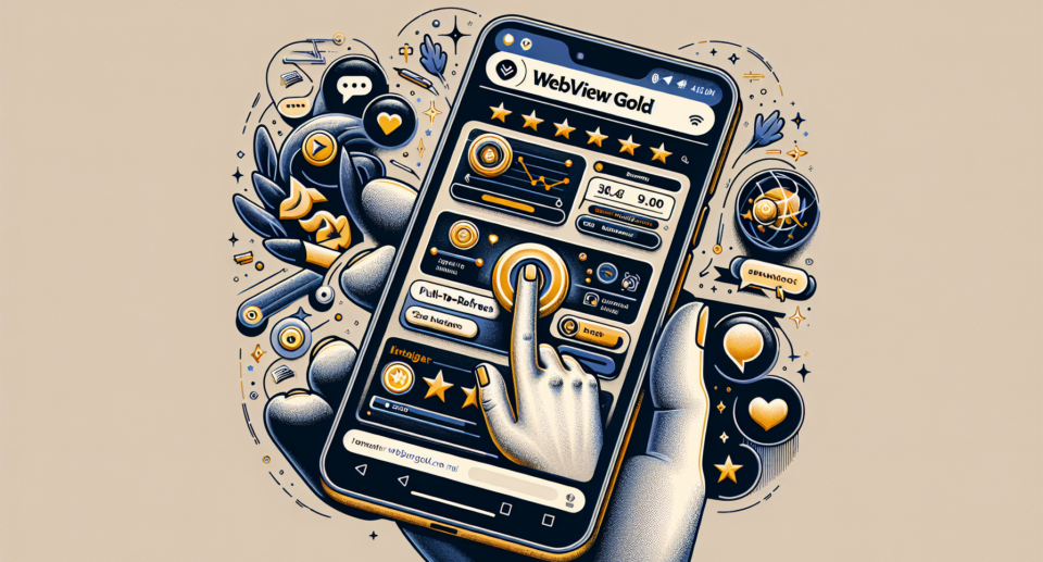 Enhancing User Engagement on Android: Leveraging Pull To Refresh in WebViewGold Apps